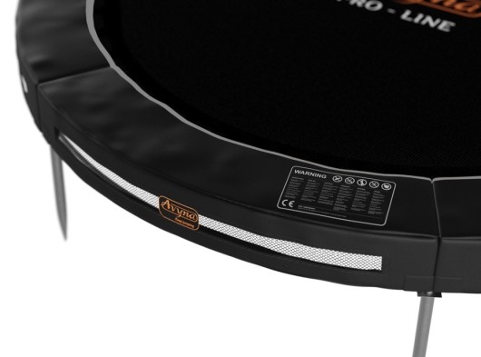 Trampolinerand Avyna Pro-Line · InGround · rond Zwart