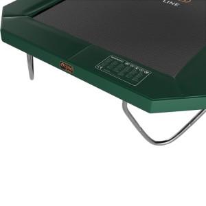 Trampolinerand Avyna Pro-Line · opbouw · rechthoek Groen