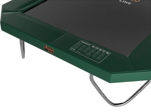 Trampolinerand Avyna Pro-Line · opbouw · rechthoek Groen