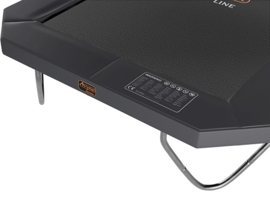 Trampolinerand Avyna Pro-Line · opbouw · rechthoek Grijs