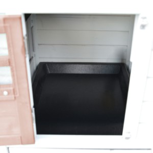 Noah heeft een mooi nachthok op hoogte.