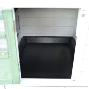 Noah heeft een mooi nachthok op hoogte.