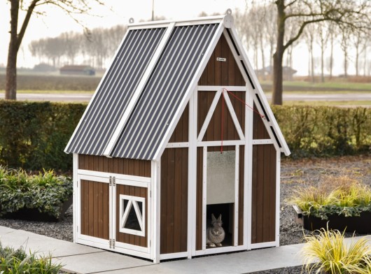 Konijnenhok Pip 130x120x180cm