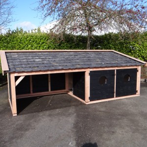 Schuilhok Rex zwart-douglas · XL nachthok