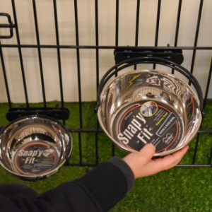 Snap'y Fit RVS voer - drink bak 41