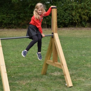 Schommel Smart Dubbel, gecombineerd met enkel duikelrek