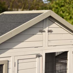 Kippenhok Holiday Medium met legnest en Extra Uitloopren | bergzolder