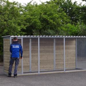 Kattenren Siep - dicht dak - 450x100 cm