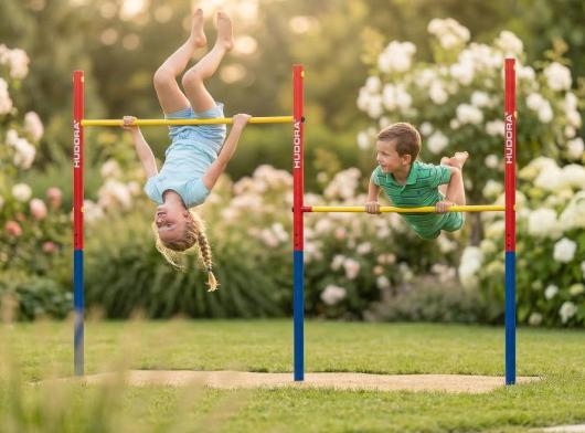 gekleurd stalen duikelrek dubbel Hudora