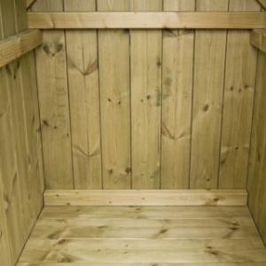 Een kijkje aan de binnenkant van het speelhuis Dream