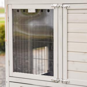 Kippenhok Prestige Large | plexiglas voor het nachthok