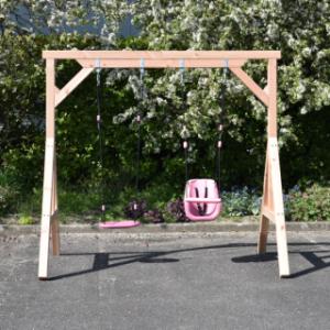 Dubbel schommel met luxe zitjes