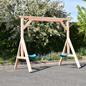 Stevige schommel met 2 zitjes