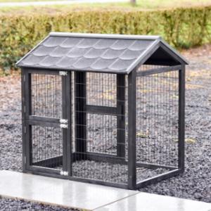 Tussenren Space Large Black Anti knaag