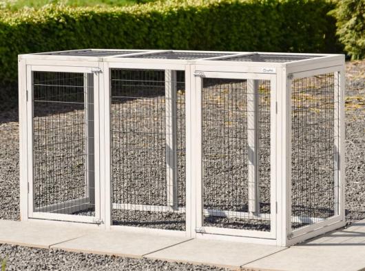 Dierenren Functional Light-grey Anti Knaag 180x80x104cm