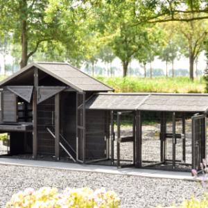 Het kippenhok Holiday Medium heeft vele openingen