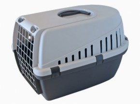 Vervoersmand voor grote konijnen transportbox konijn 49x33x30cm