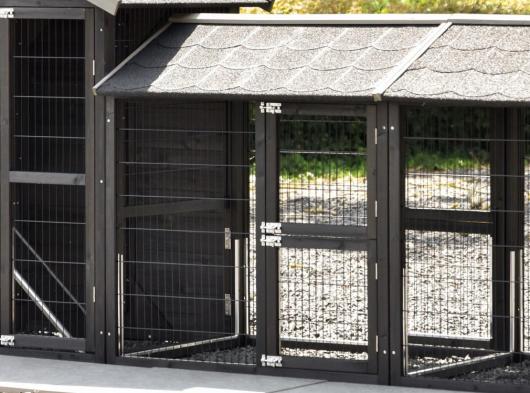 Tussenren Space Medium Black Anti knaag 97x88x104,5cm