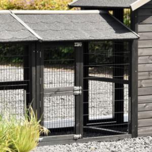 Tussenren Space Medium Black Anti knaag
