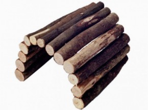 Houten Knaagbrug Medium voor dwergkonijnen 3x28,5x18,5cm