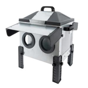 Robust voerbak voor pluimvee 24 kg inhoud