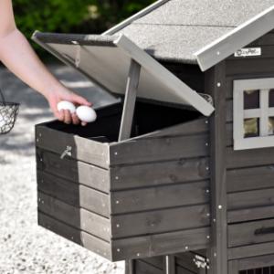 Het legnest Small kan aan de Prestige & Holiday Small gebouwd worden