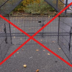 De verbindingsstangen missen