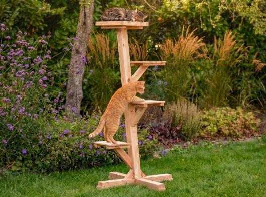 Kattenklimboom Douglashout 110x110x183cm