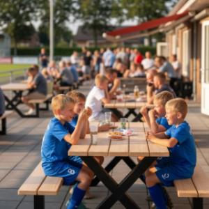 De EXIT picknicktafels zijn perfect voor een (lunch)pauze!
