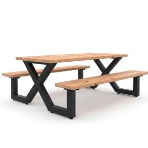 De EXIT picknicktafel biedt ruimte voor 6 personen