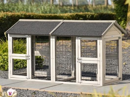 Dubbele Aanbouwren Space Small Light-grey 164x72x88cm