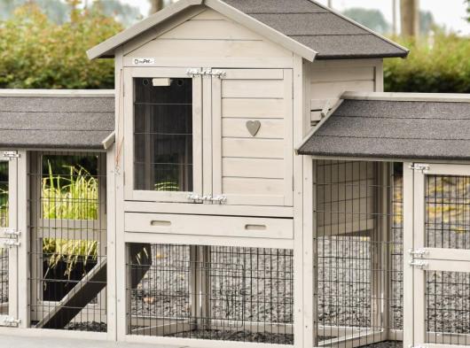 Plexiglas isolatieset · voor konijnenhok Prestige Small Dubbel