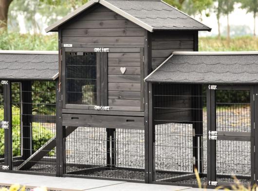 Plexiglas isolatieset · voor konijnenhok Prestige Medium Dubbel