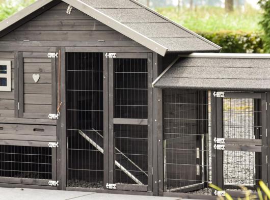 Plexiglas isolatieset · voor konijnenhok Holiday Small met ren Space Small