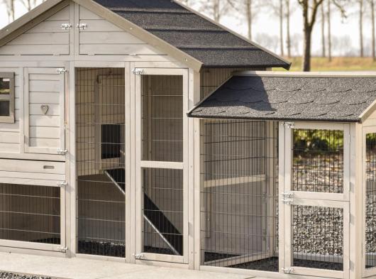 Plexiglas isolatieset · voor konijnenhok Holiday Medium mit Auslauf Space Medium
