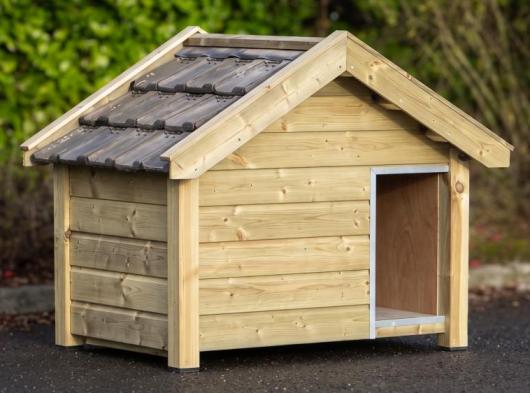 Geïmpregneerd houten hondenhok Reno 160x106x123cm