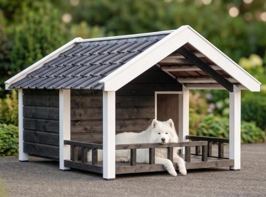Snuf met veranda 188x223x144cm