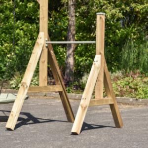 Aanbouw duikelrek voor extra speelplezier