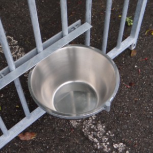 Voerbak voor kennel 1x3 liter