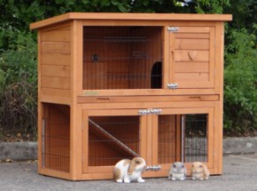 SHOWMODEL - konijnenhok Basic Anti knaag 104x52x92cm