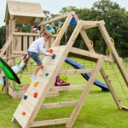 De @challenger heeft ook een leuke klimwand