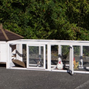Kippenhok Ambiance Small met dubbele ren