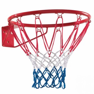 Basketbalring rood met net