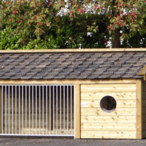 Hondenkennel Rex 2, hondenkennel met afm. 346x191x163cm