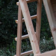 Het houten speeltoestel Penthouse heeft een stevige constructie