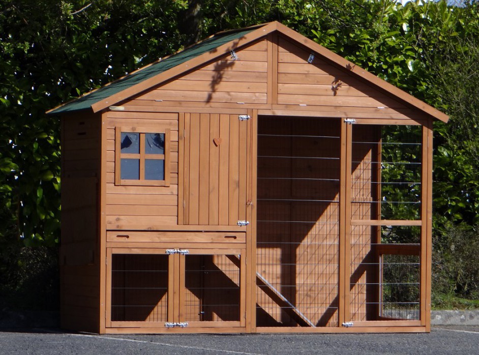 Groot Kippenhok Holiday Large 247x93x195cm