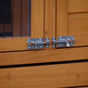 Konijnenhok Prestige Small Dubbel - schuifslotjes