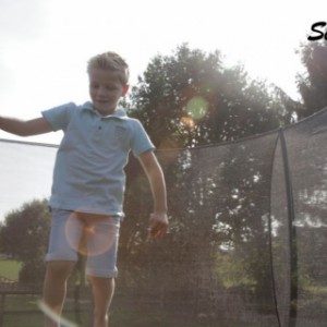 Trampoline ingraaf EXIT Silhouette met Safetynet