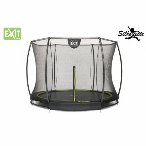 Trampoline EXIT Silhouette Ground met Safetynet 244cm 8ft