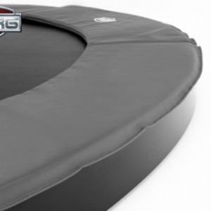 BERG Flatground ingraaftrampoline grijs